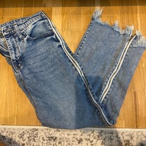 Wild Fable High Rise Ankle Boyfriend Jean